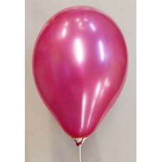 12'' Local Round Atex Metallic Magenta Balloon